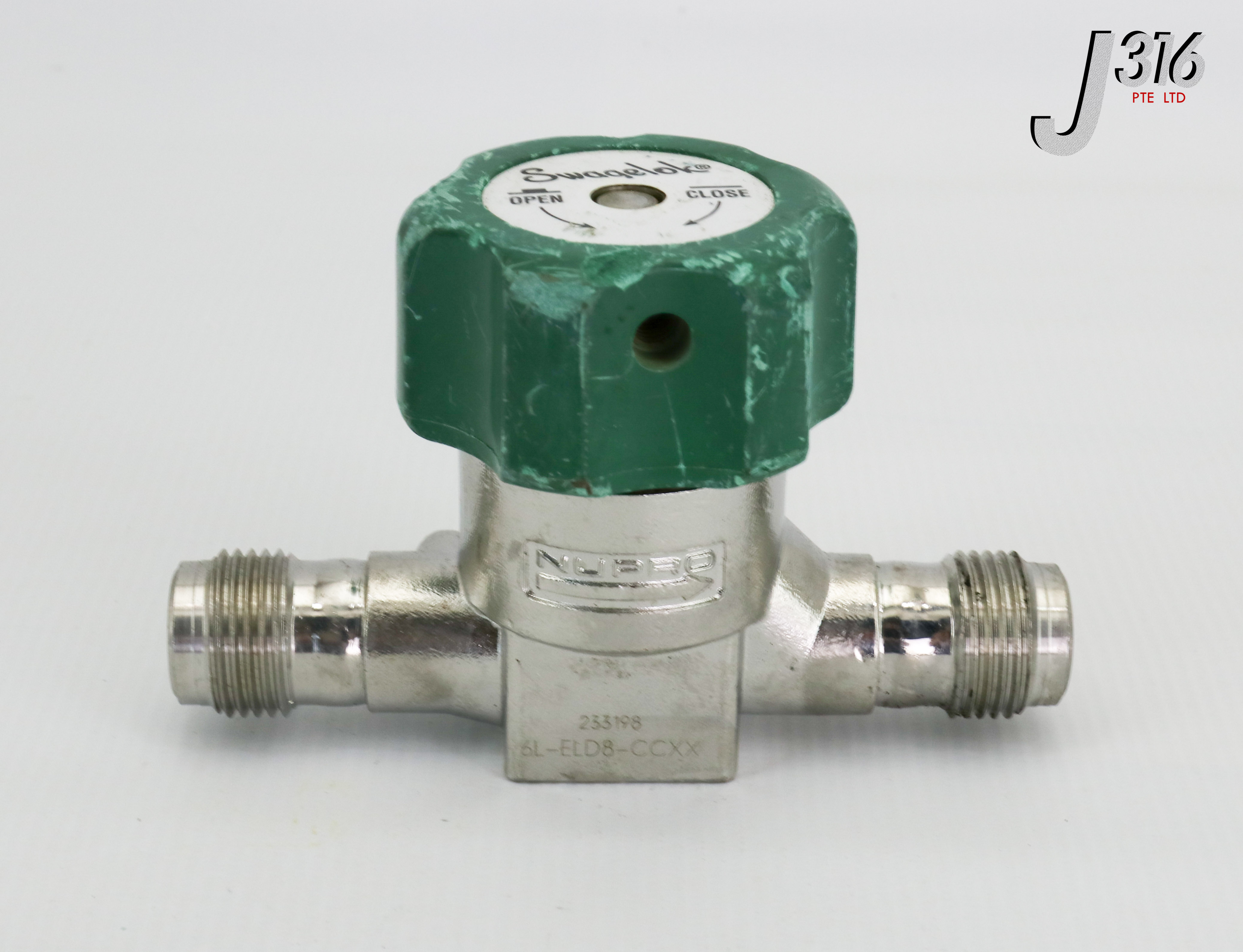 20240 SWAGELOK EP CAST BODY BULK GAS DIA SEALED VLV 6L-ELD8-CCXX